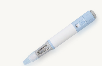 GLP-1 injection pen illustration